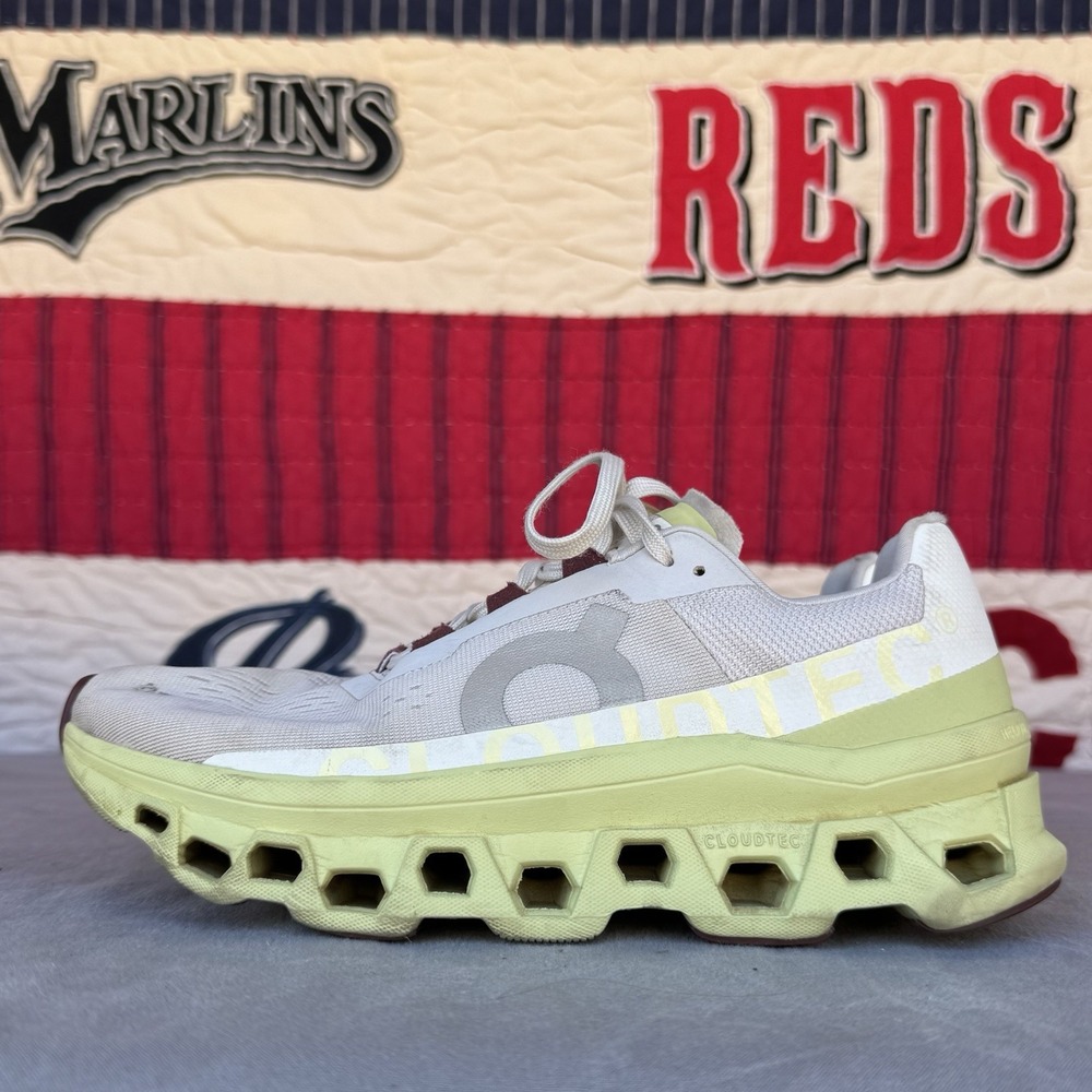 Size W9 - On Cloudmonster Frost Acacia Sneakers‎